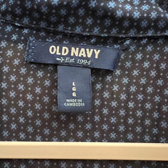 Old Navy-think button down blouse. - Picture 2 of 4